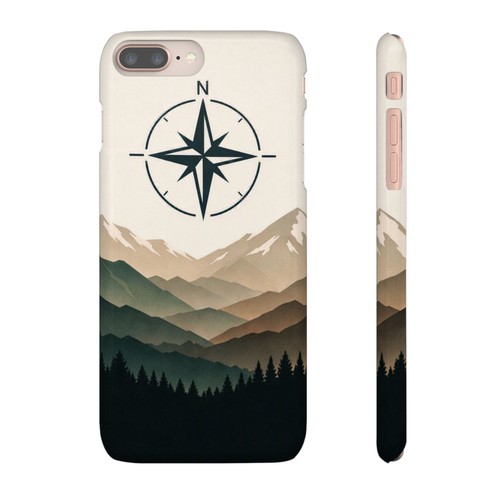 Custodia telefono compass rose - custodia,