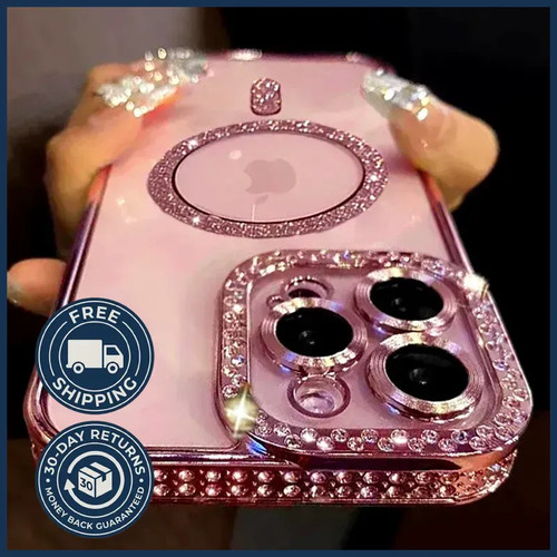 Custodia diamantata glitter