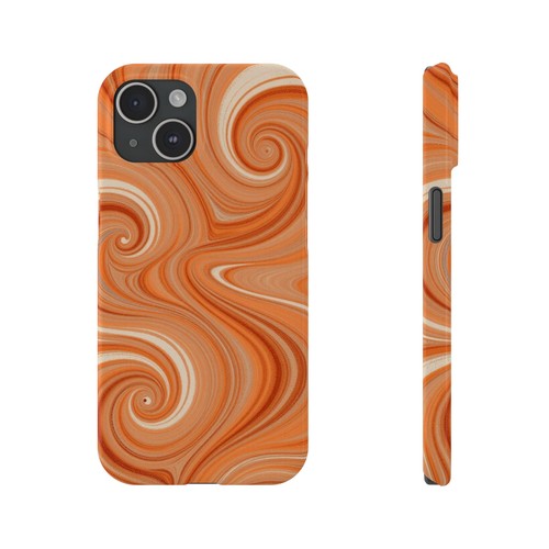 Custodia iphone arancione - iphone,
